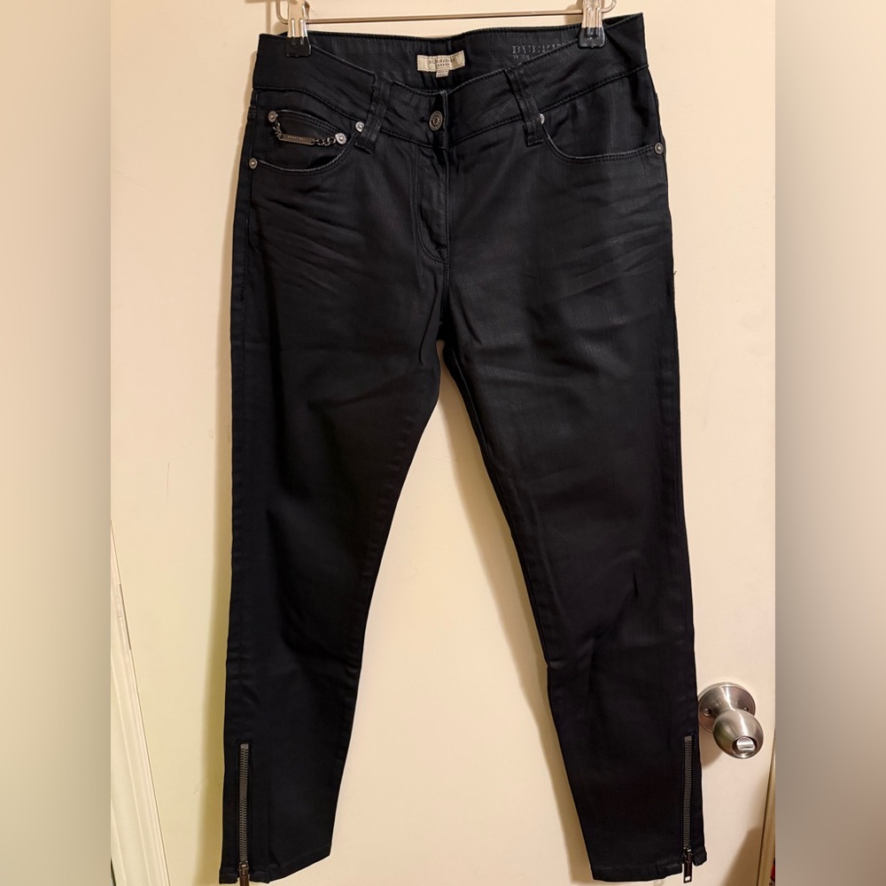 Burberry Black Ankle Jeans 4
